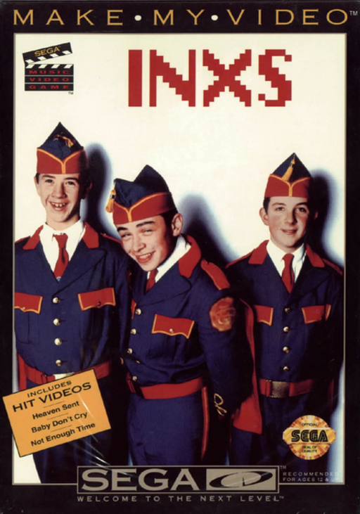 Make My Video - INXS (USA) Game Cover